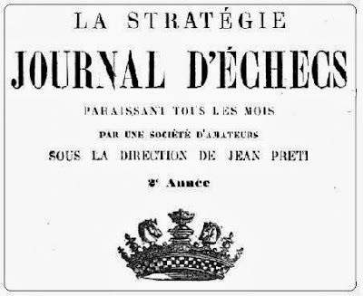Portada de la Stratégie - Journal d'Échecs - Enero de 1893