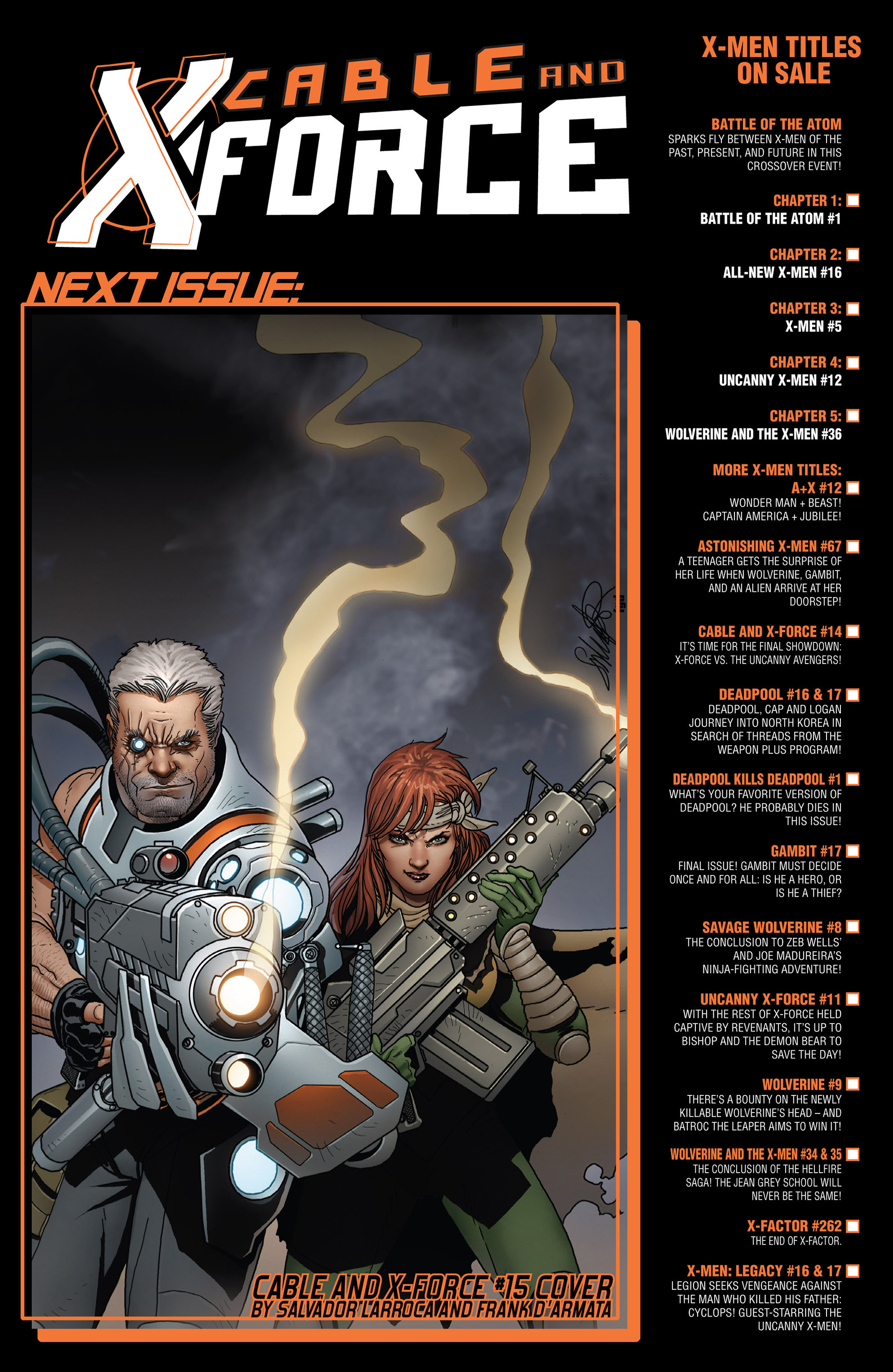 Read online Cable And X-Force comic -  Issue #14 - 23