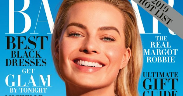 Margot Robbie is all smiles for Harper's Bazaar US