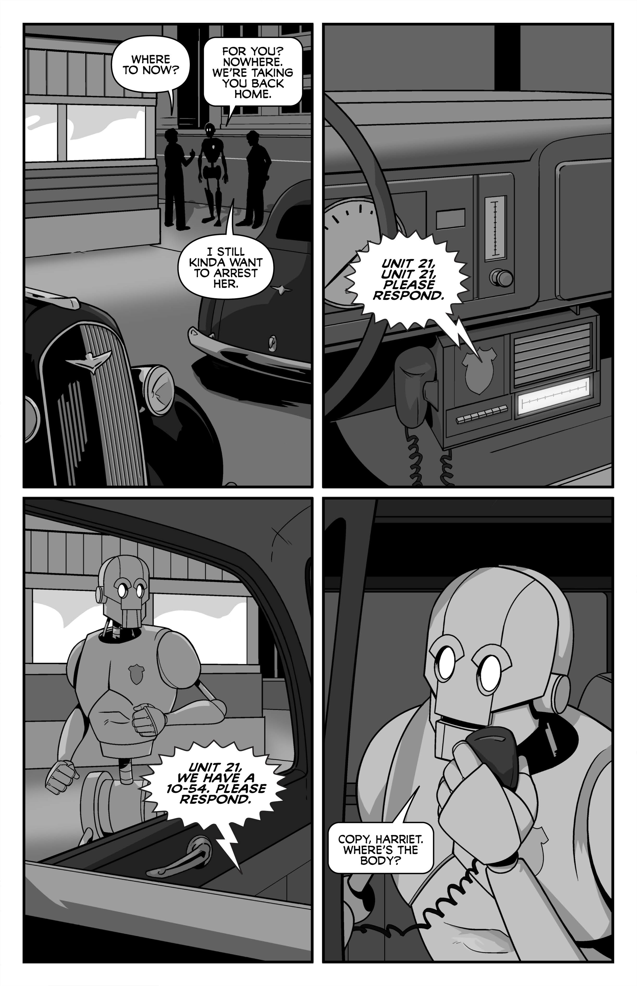 Read online Copernicus Jones: Robot Detective comic -  Issue #9 - 11