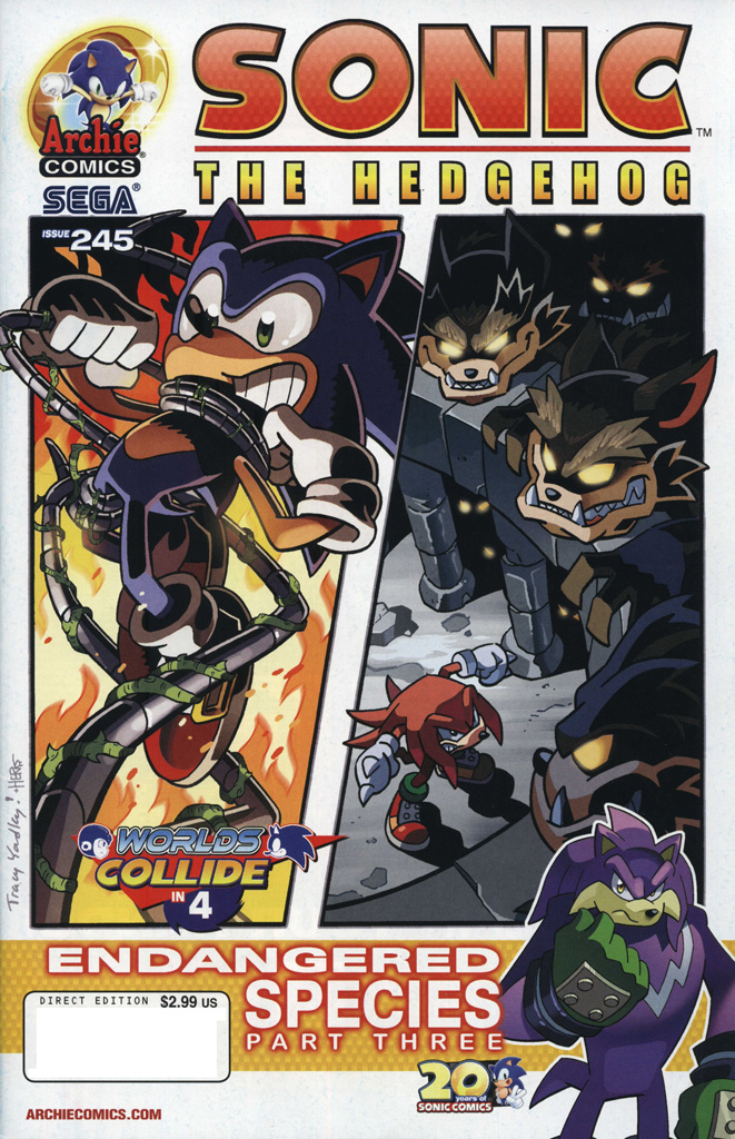 Read online Sonic The Hedgehog comic -  Issue #245 - 1