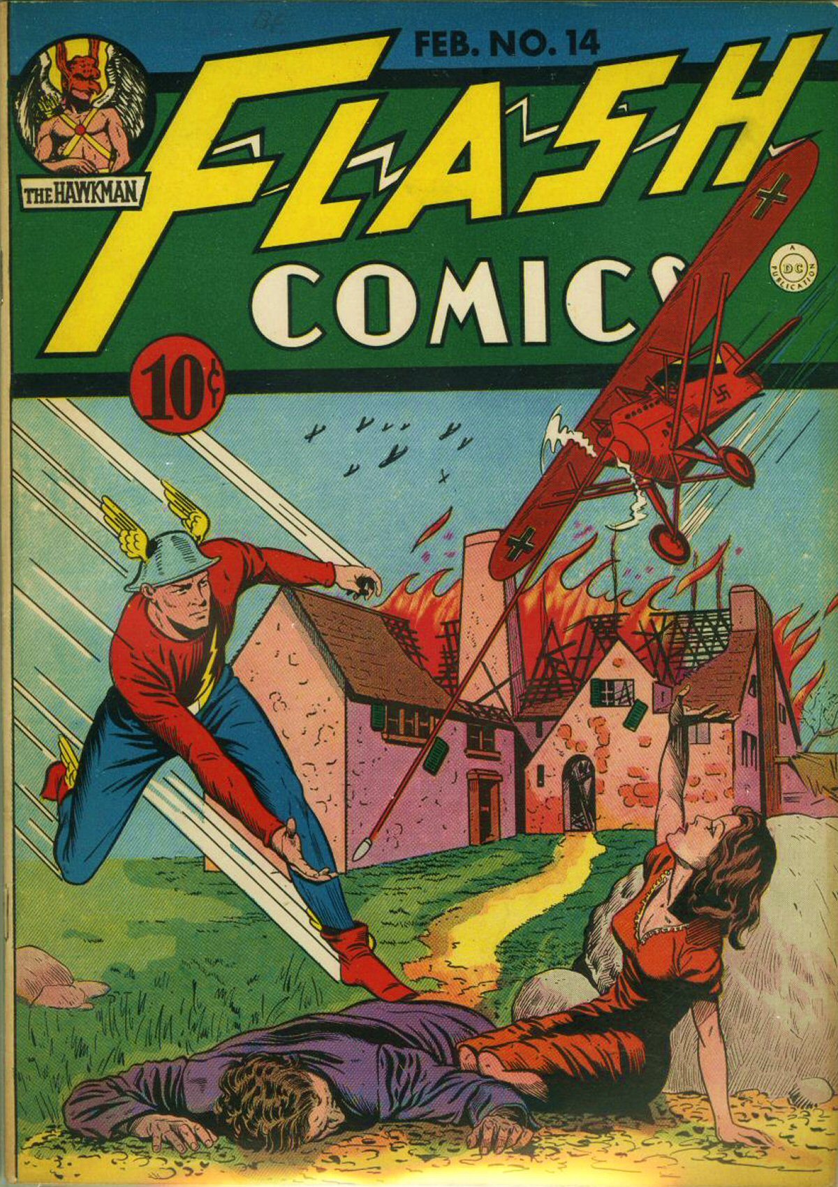 Read online Flash Comics comic -  Issue #14 - 2