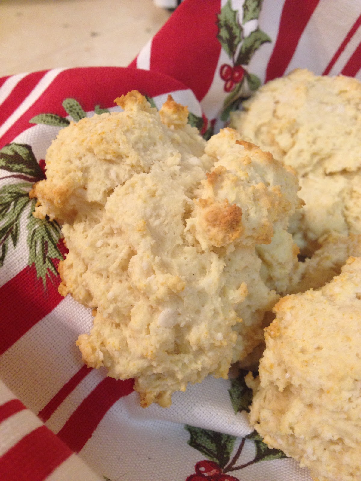 The Hungry Thing Eggnog Biscuits