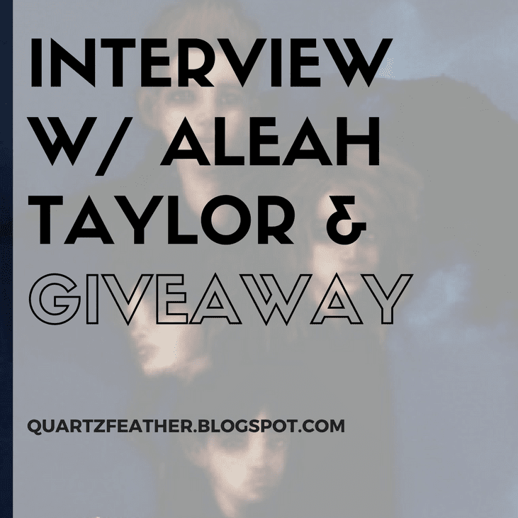 Interview with Aleah Taylor and Giveaway