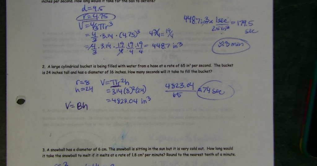 Math 7 Accelerated with Mrs. VanDyke: May 15 & 16