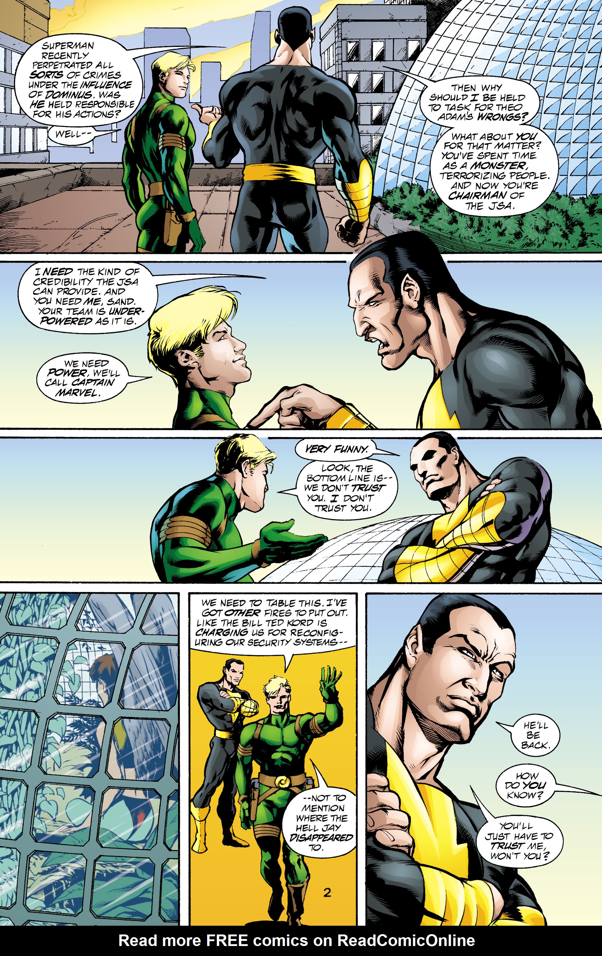Read online JSA (1999) comic -  Issue #21 - 3