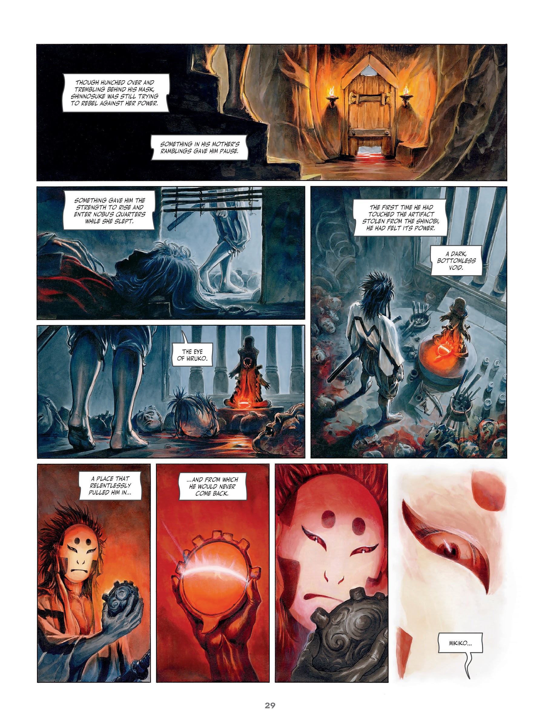 Read online The Mask of Fudo comic -  Issue #3 - 30