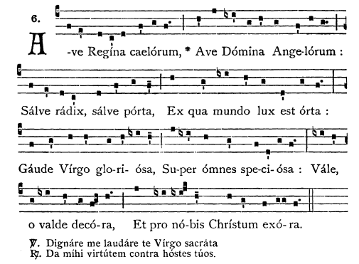 ave regina caelorum