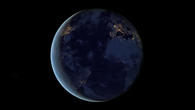 Video. Night World Map- NASA