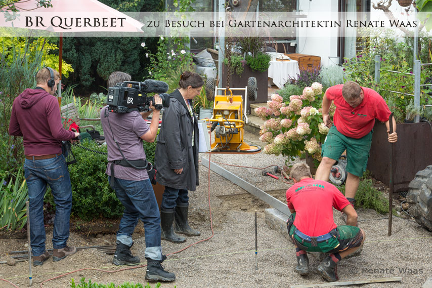 BR Querbeet - Gartenarchitektin Renate Waas in BR Classix (mittig v. Film i. d. Beitrag über mich)