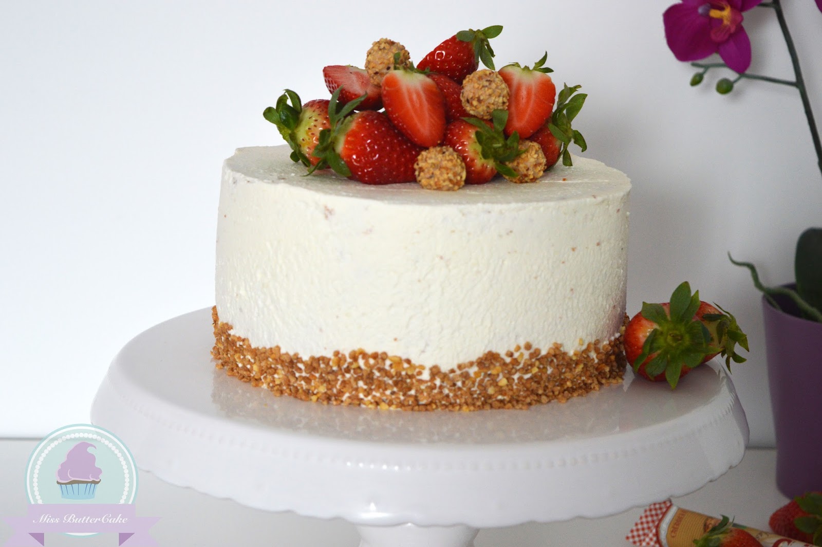 Miss-ButterCake : Giotto-Erdbeer Torte