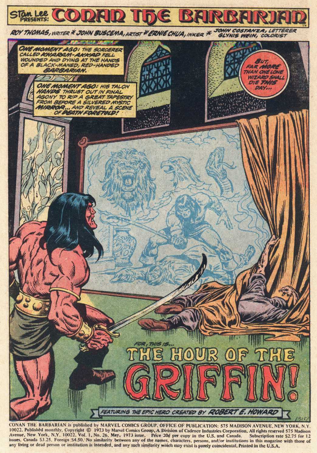 Read online Conan the Barbarian (1970) comic -  Issue #26 - 2