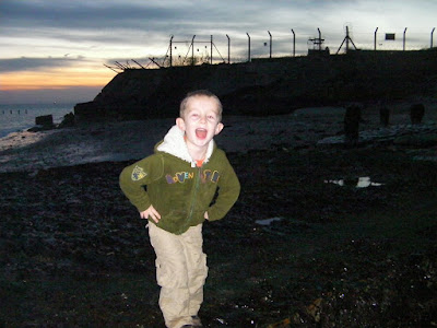 fort cumberland barbed wire defences at sundown