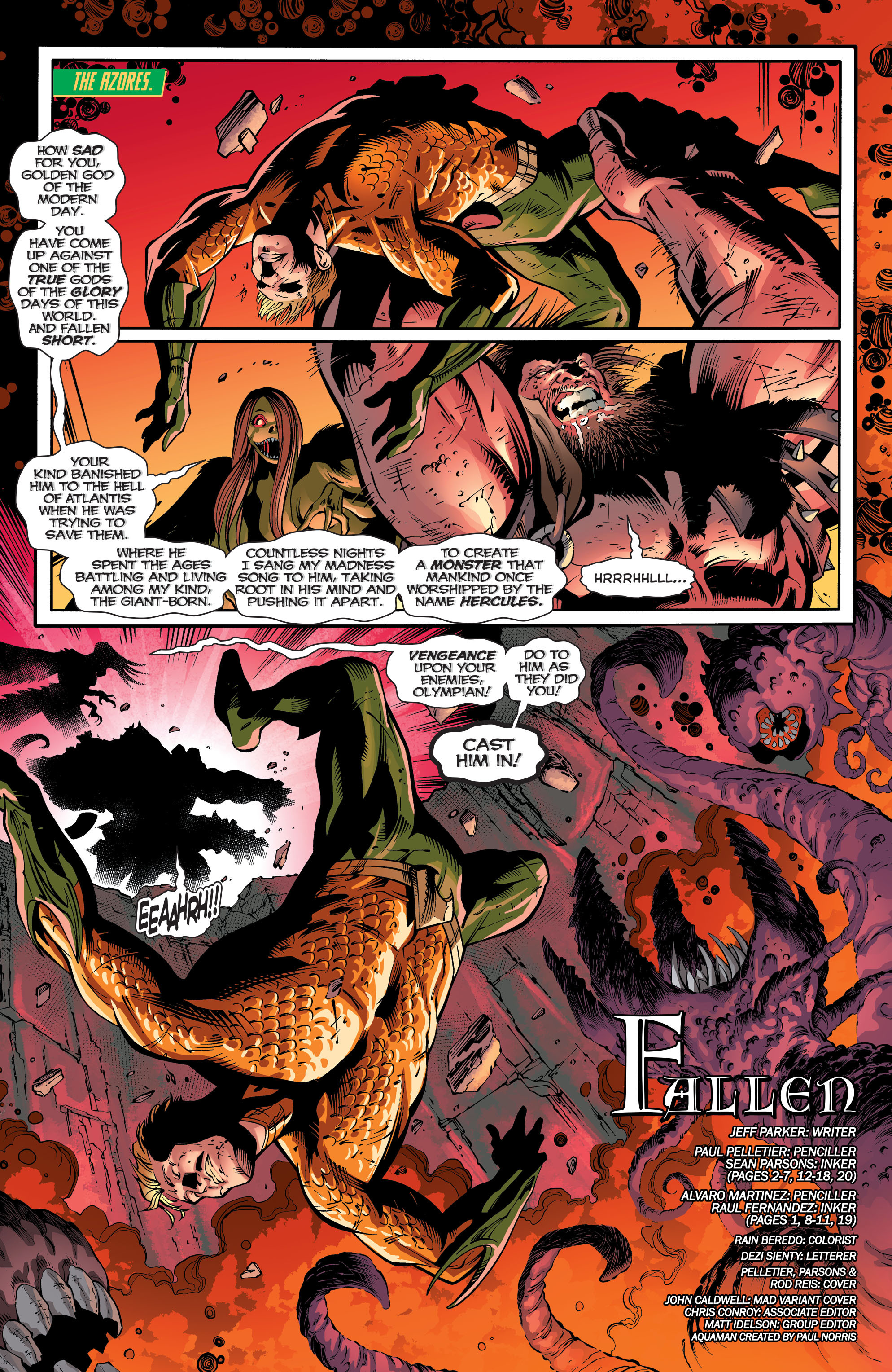 Read online Aquaman (2011) comic -  Issue #30 - 3