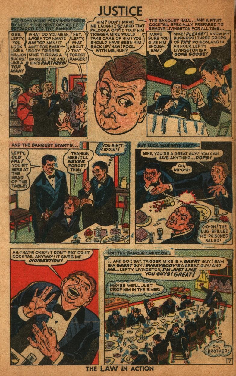 Read online Justice Comics (1948) comic -  Issue #6 - 48