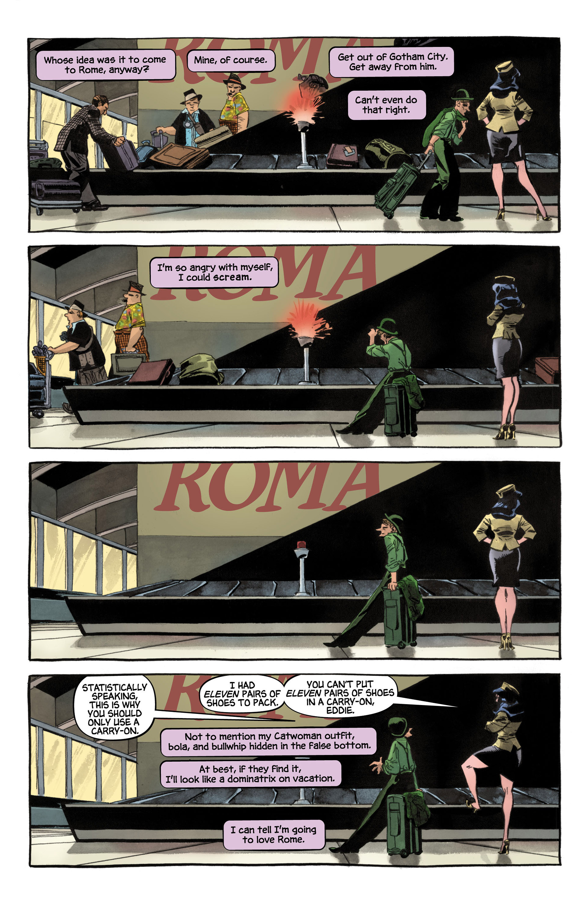 Read online Catwoman: When in Rome comic -  Issue #1 - 15