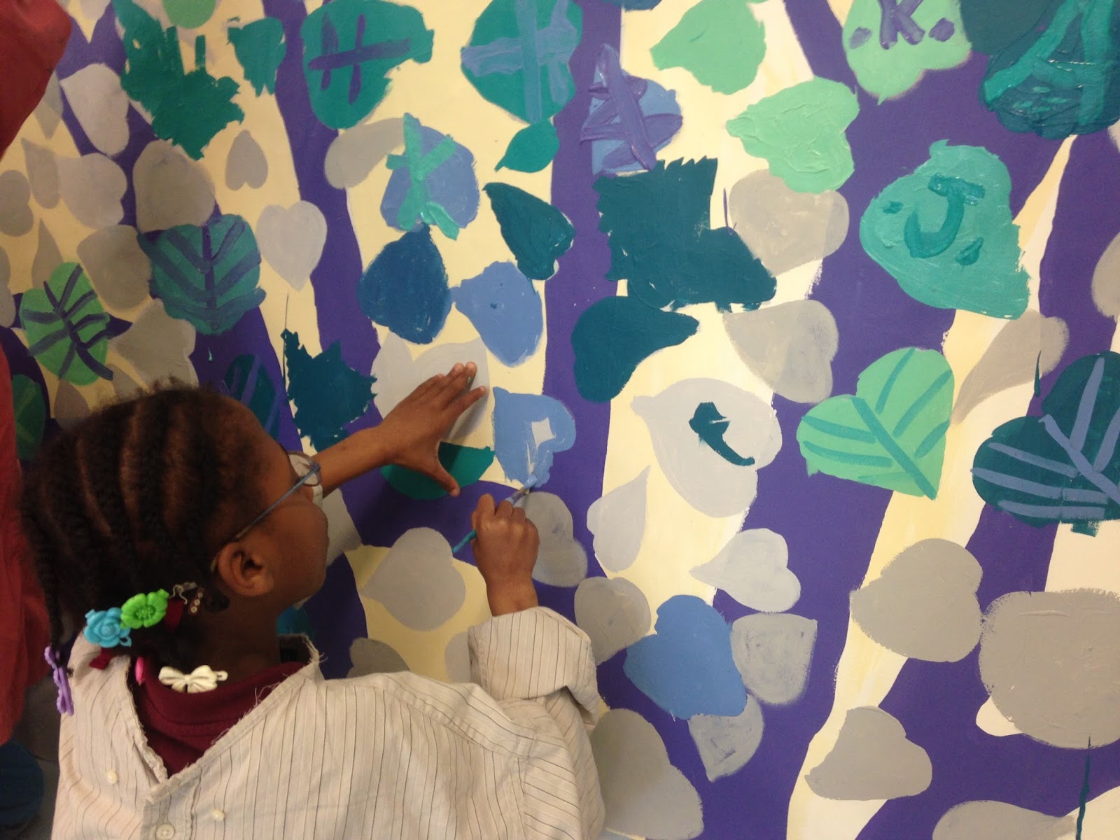 Ecosystem Mural Painting Parachute Cloth