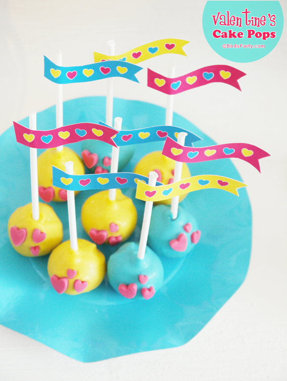 Valentine's Day Cream Cheese Cake Pops Recipe Party Ideas Party