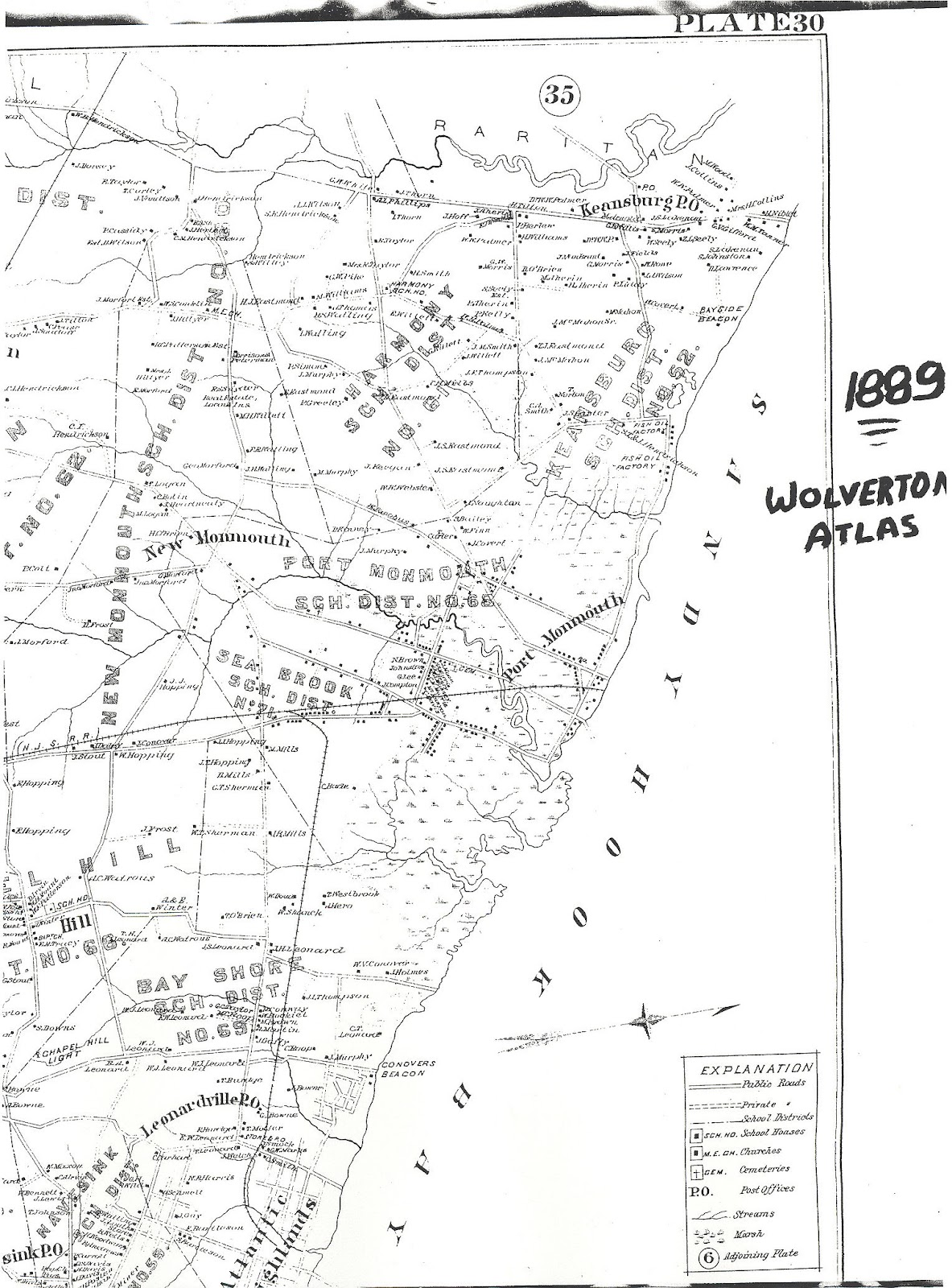 Keenbug Keansburg Maps & Legends