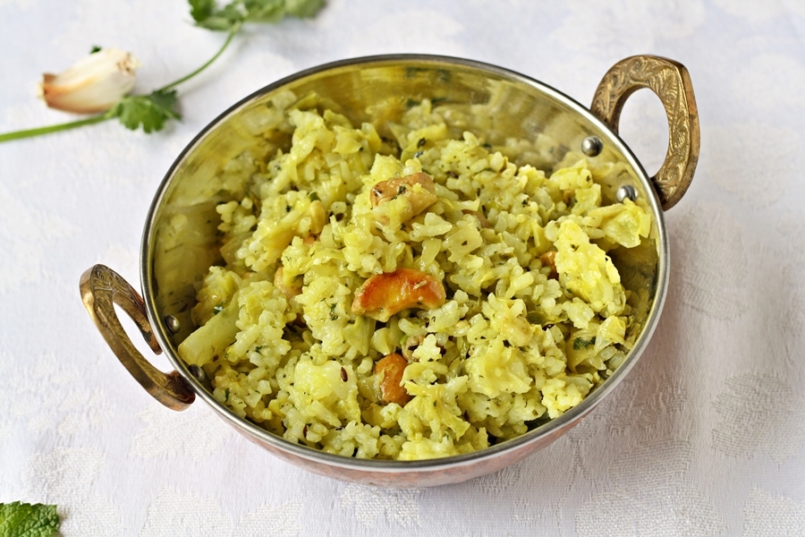 Versatile Vegetarian Kitchen Cabbage Rice Version II