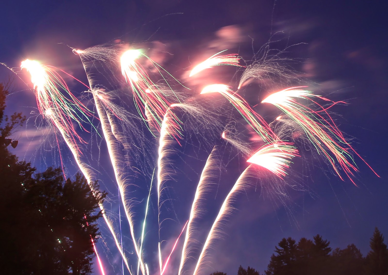 Astrophotography Blog Canon 60Da fireworks upstate NY Catskill Mountains