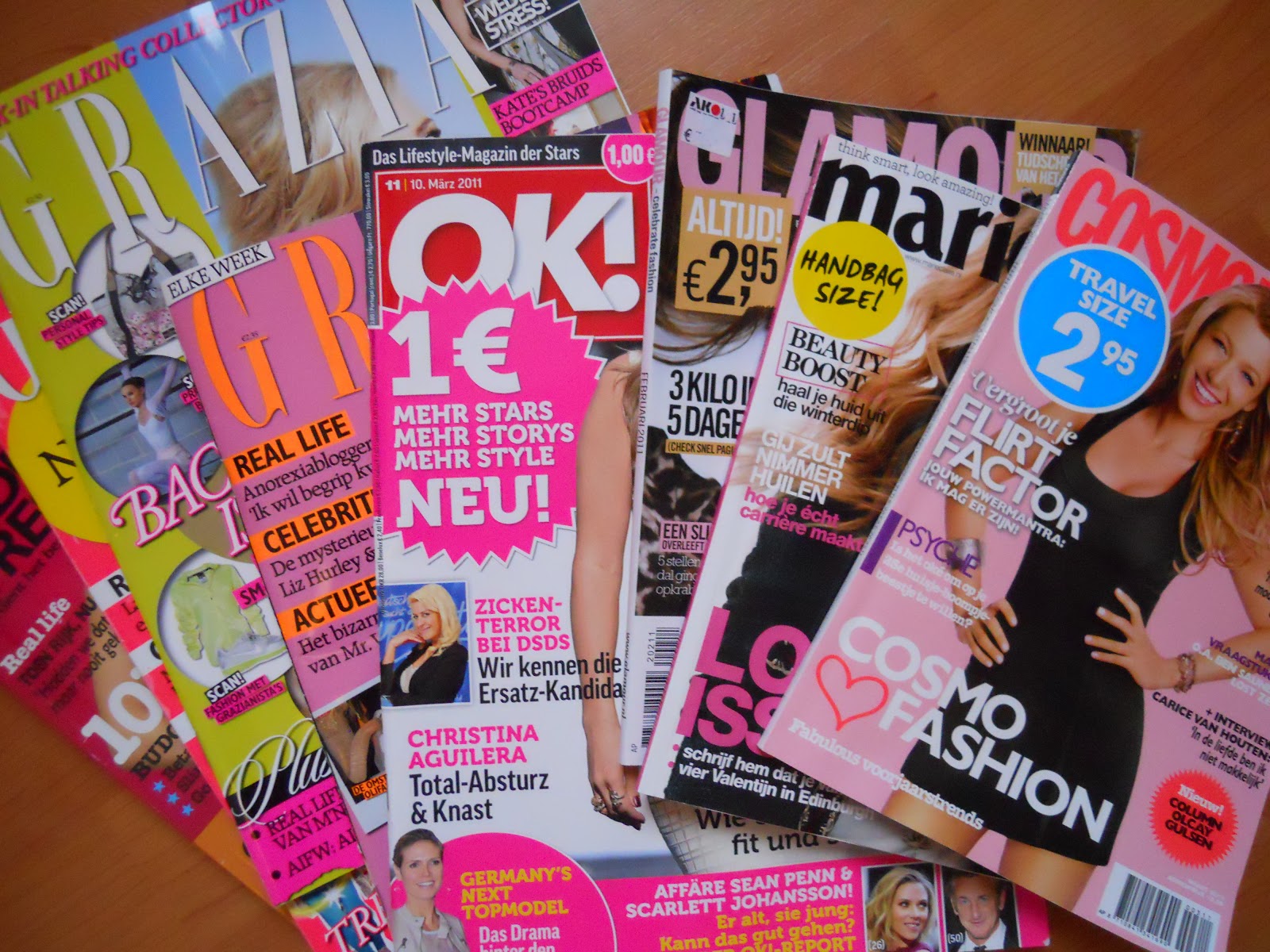 De Poederdoos: Mijn favoriete tijdschriften