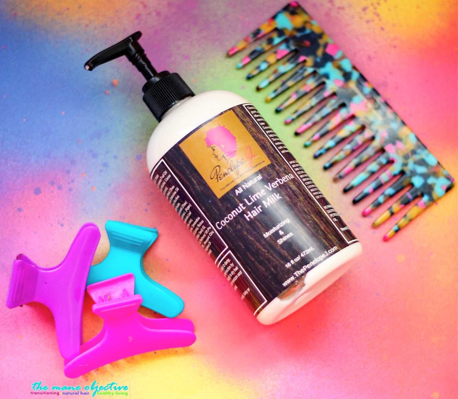 Review Penelope J Coconut Lime Verbena Hair Milk The Mane Objective