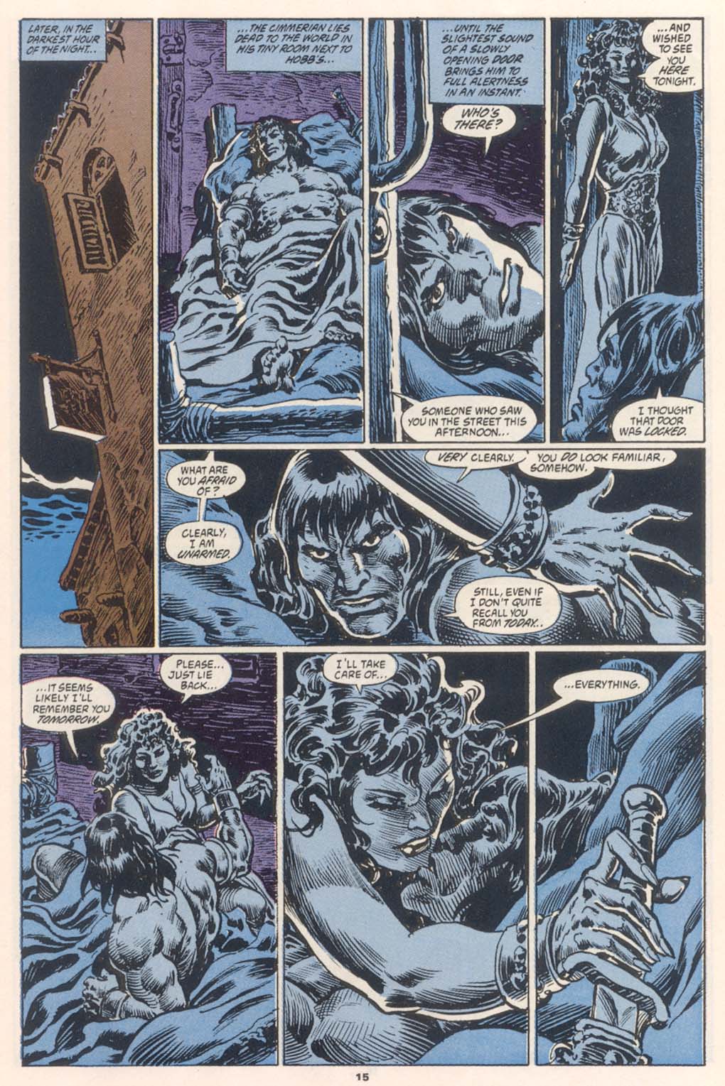 Read online Conan the Barbarian (1970) comic -  Issue #252 - 13