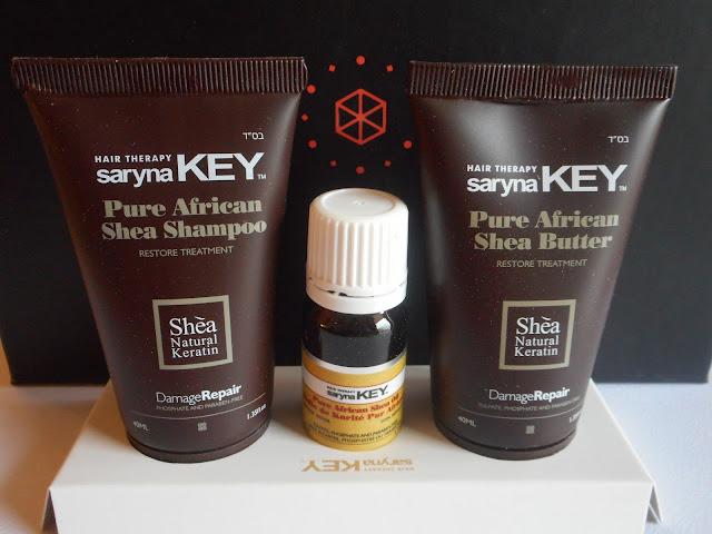 Saryna Key - 3in1 Set of Pure African Shea Shampoo + Butter + Oil