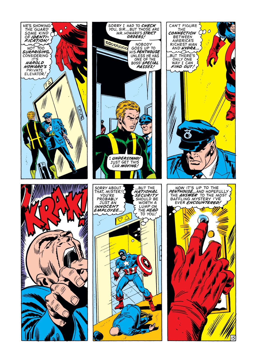 Captain America (1968) Issue #147 #61 - English 16