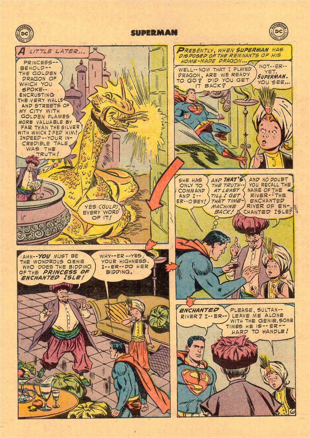 Read online Superman (1939) comic -  Issue #95 - 8