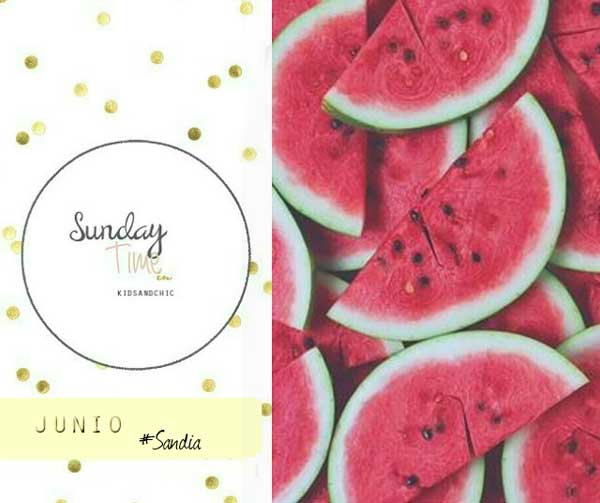 Sundays Time #Sandia #kidsandchic