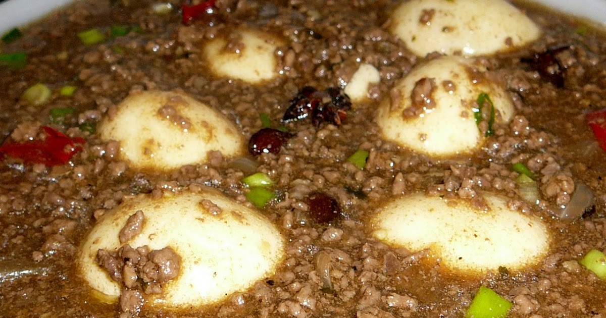 Braised Ground Beef with Oyster Sauce