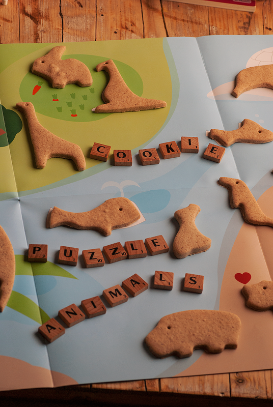 cookie puzzle animals