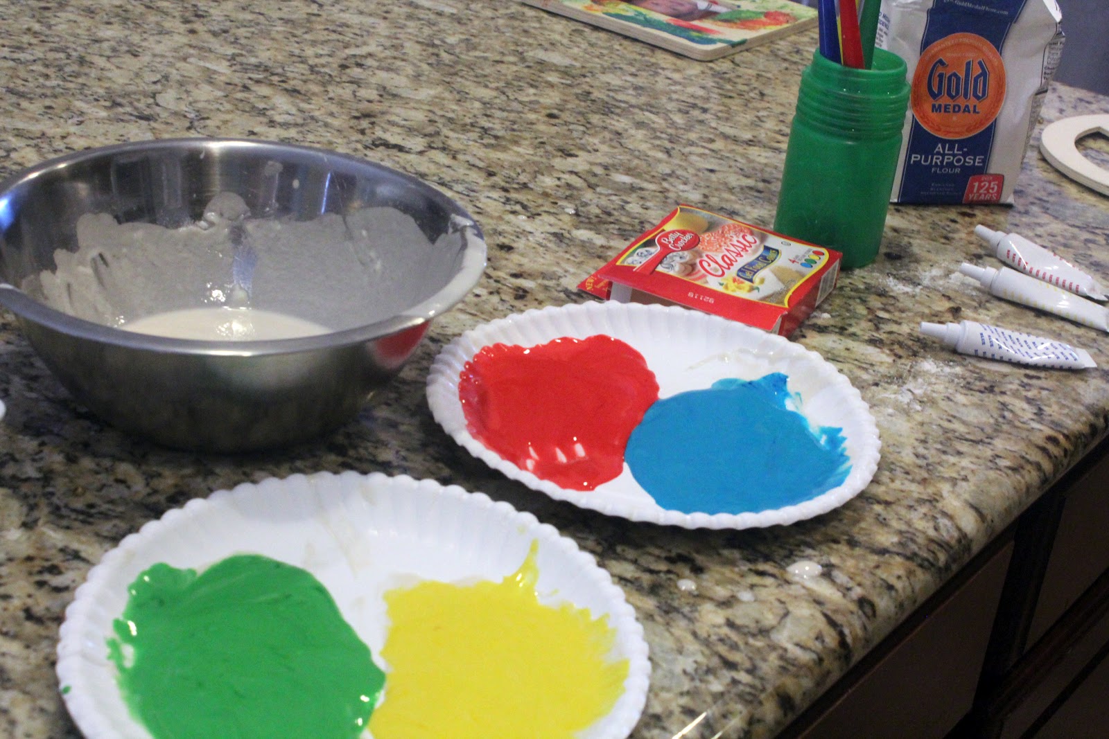 The Stetz Family How to make home made paint!
