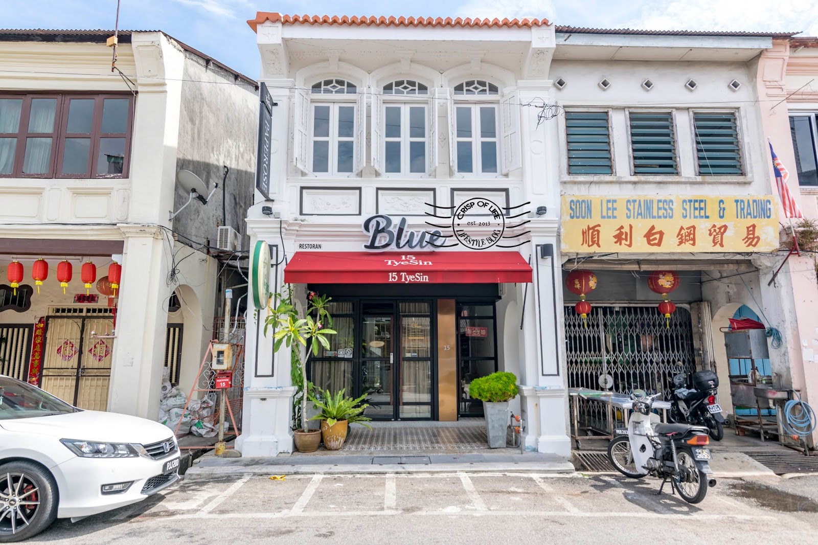 The Blue Vegan Restaurant - A Western Asian Fusion Vegan Restaurant @ Lebuh Tye Sin, Georgetown, Penang