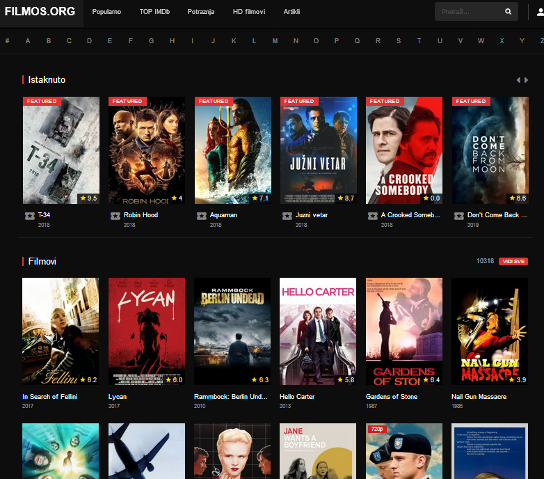 Besplatni filmovi za gledanje online