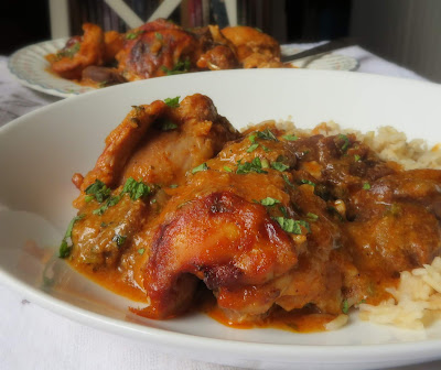 Tagine of Chicken with Apricots & Mint