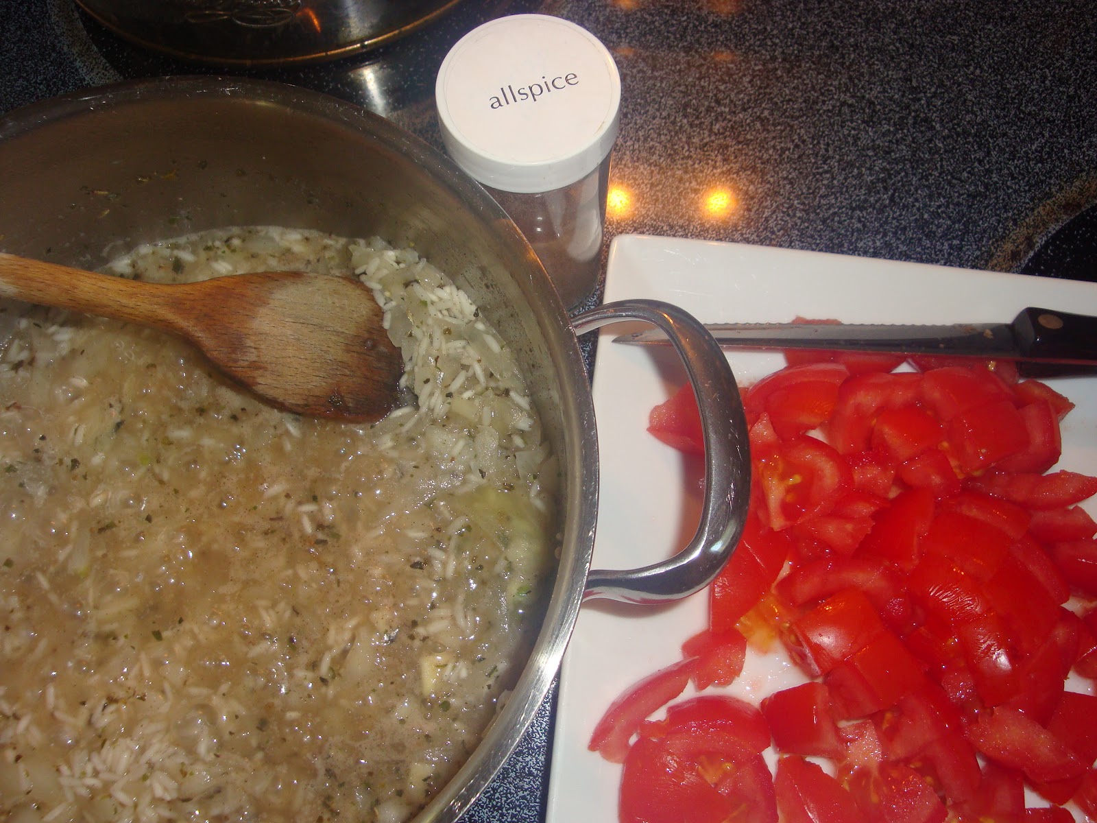 Through The Spice Rack Stuffed Green Peppers with Allspice