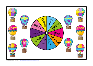 Hot Air Balloon Silent Letter Bump FREEBIE