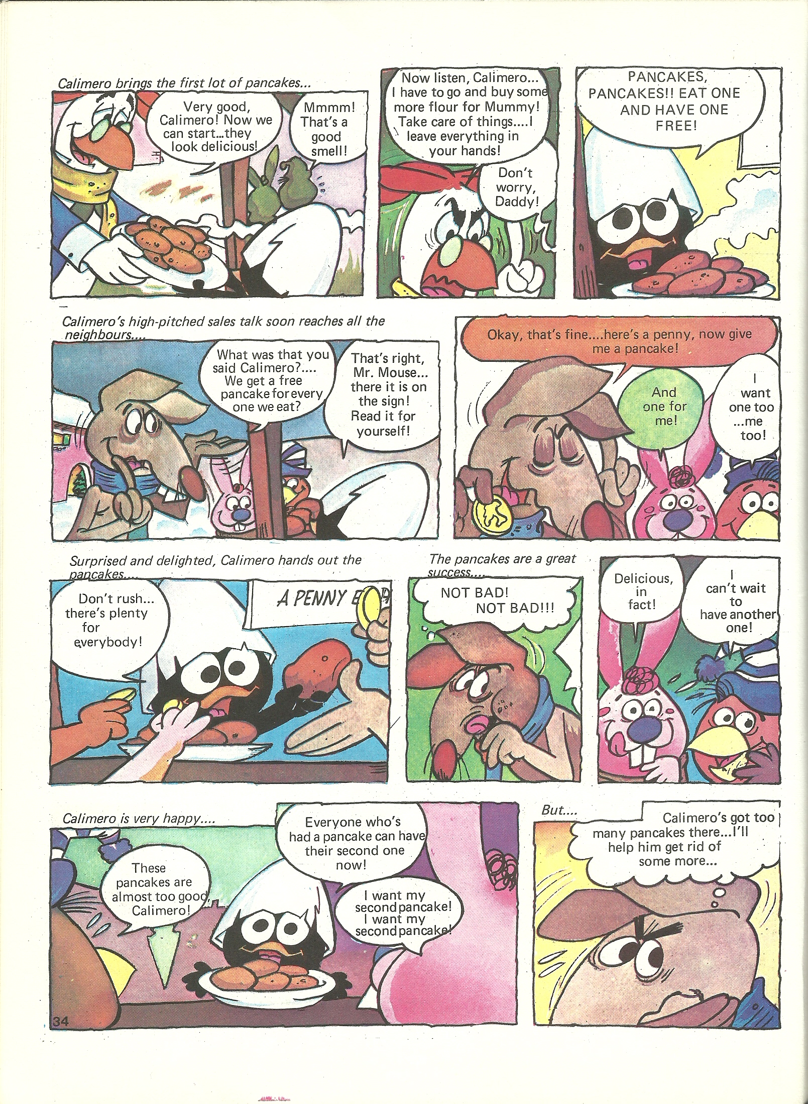 Read online Pagot's Calimero comic -  Issue # Full - 35