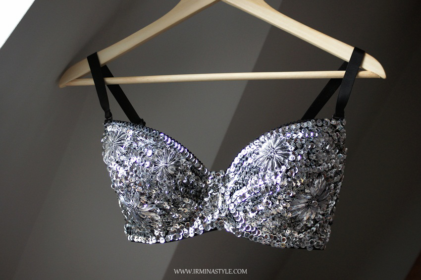 Irmina Kuźniak Odzież autorska DIY Crystal Bra