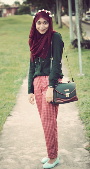 casual hijab fashion
