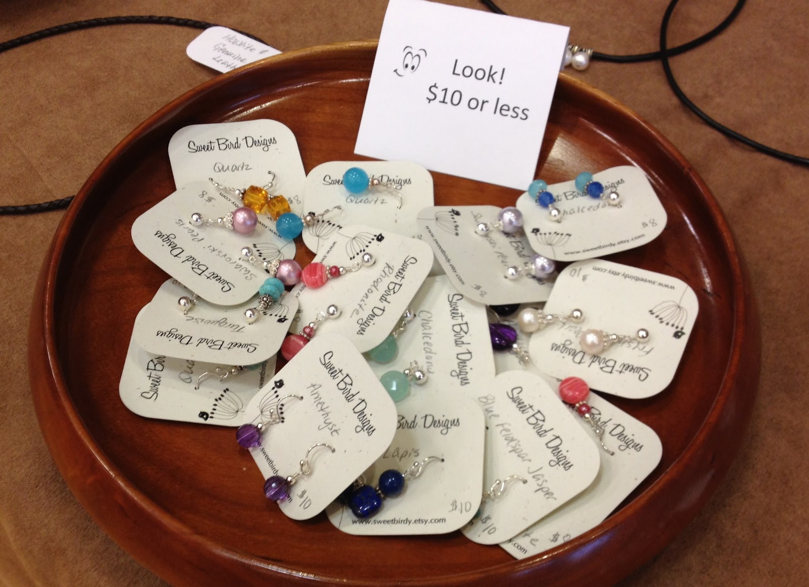 Birdy Chat Craft Show Jewelry Display Tips