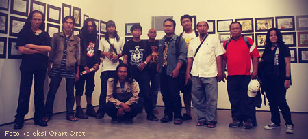 Fot saya bersama Orart Oret Semarang