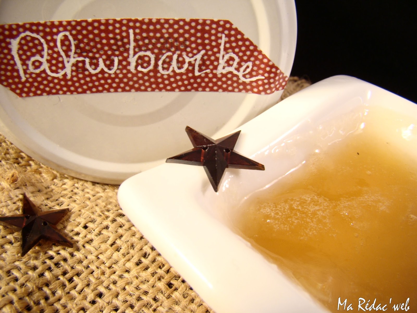 Recette Confiture de rhubarbe sans morceau