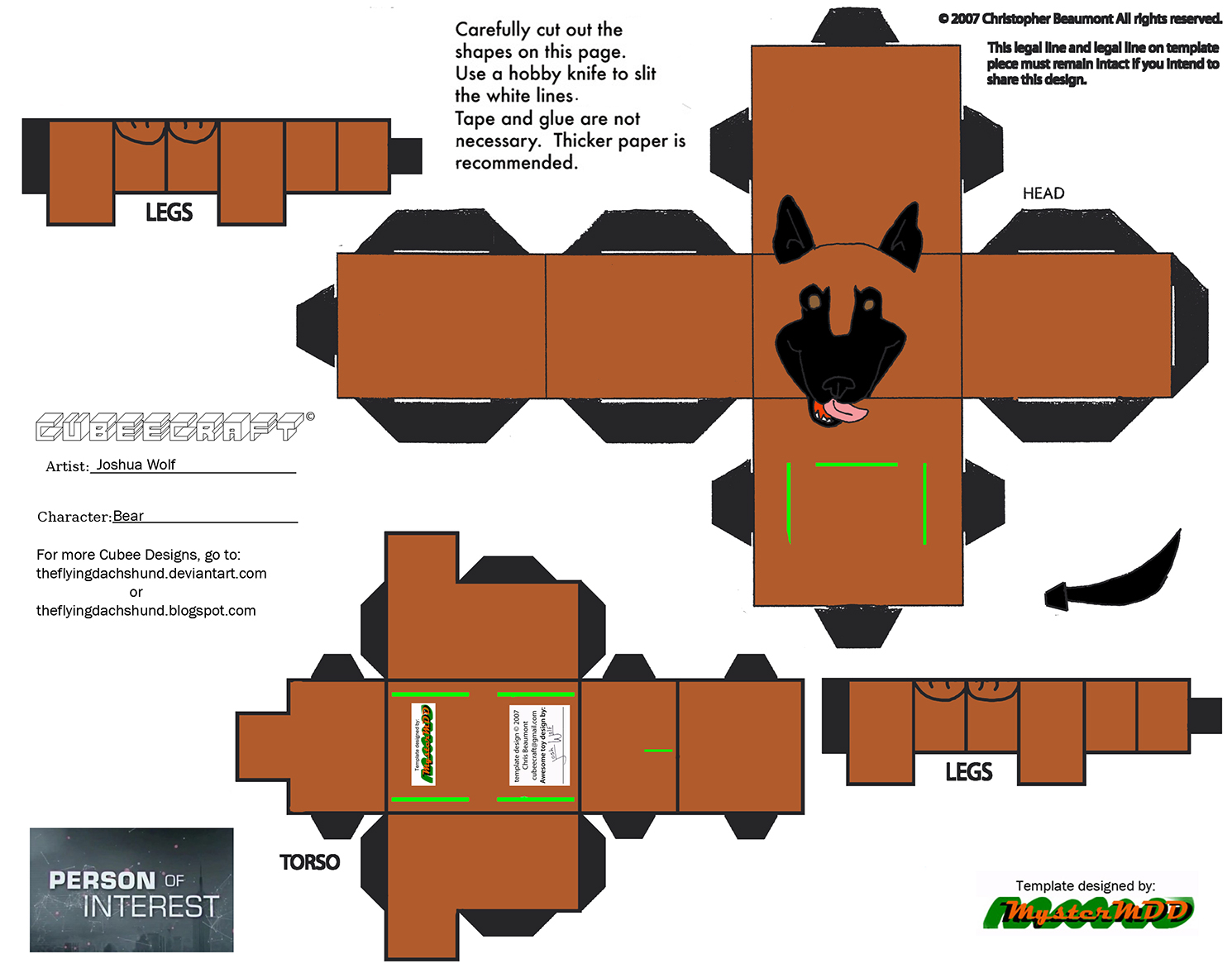 De cubeecraft y algo más: Cubeecraft de Person of Interest
