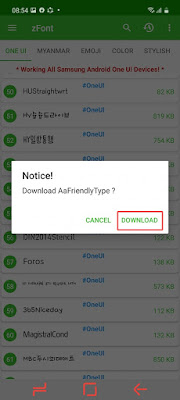 How to Change Fonts on Samsung Android 10 for free 2