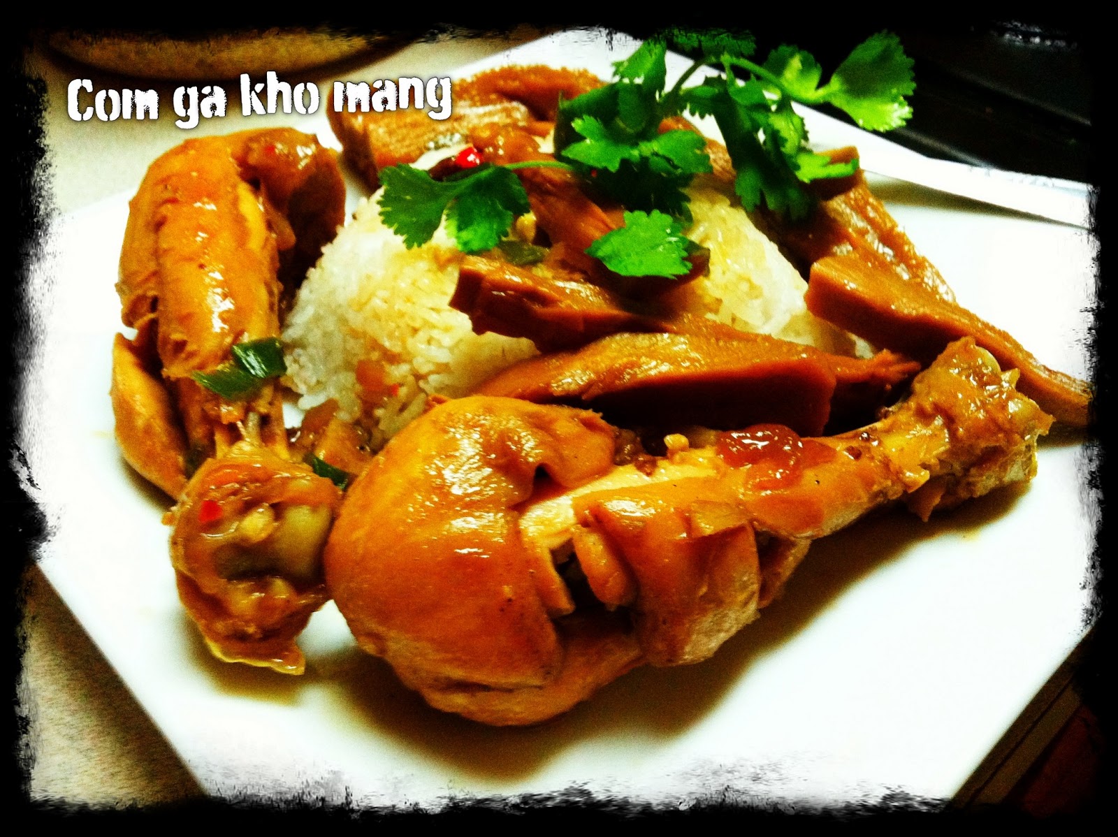 TrucVyZoe's Zone Braised Chicken with Bamboo Shoots