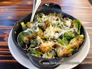 Brussels sprouts at Forge restaurant in Oakland, CA